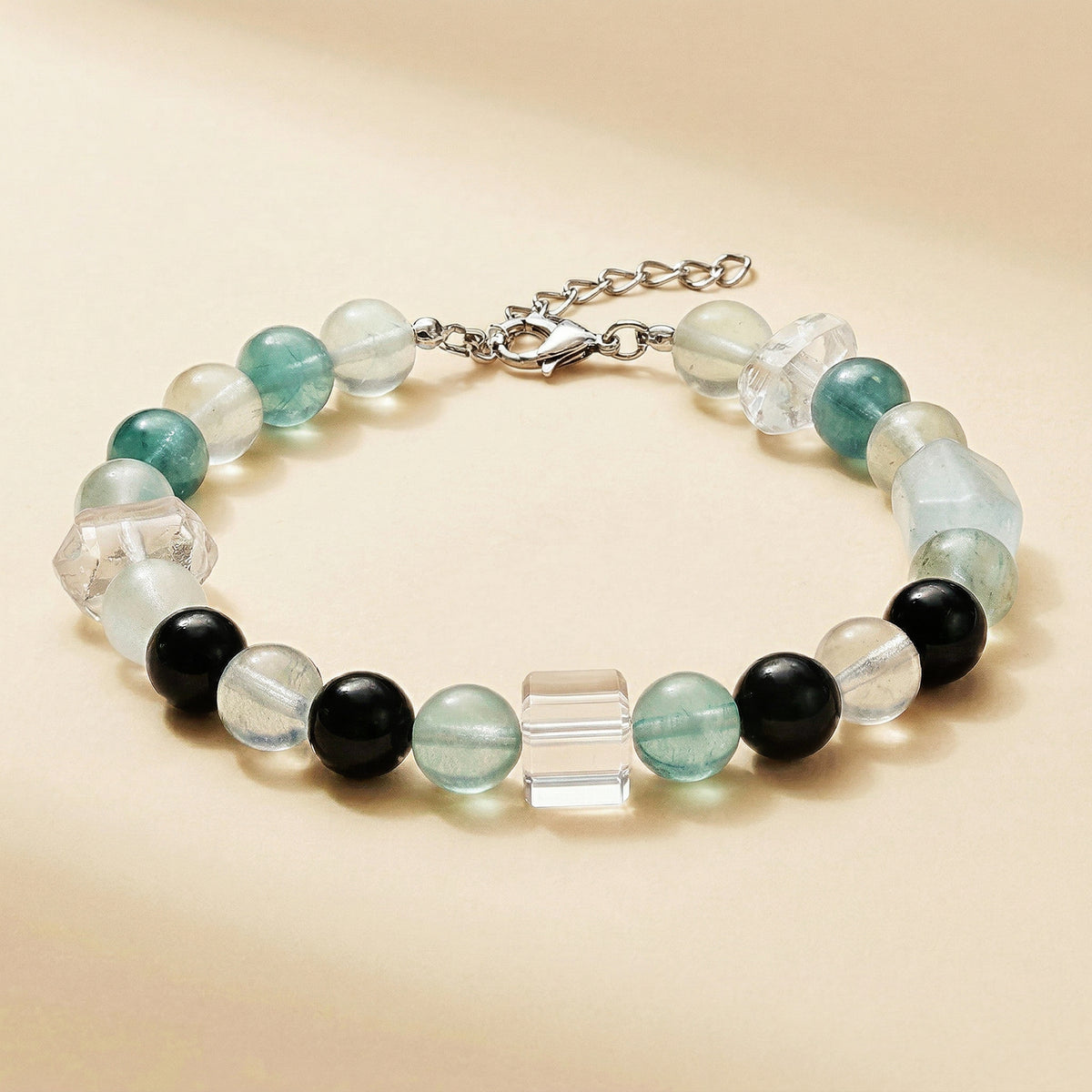 Azure Realm | Handmade Natural Crystal Bracelet