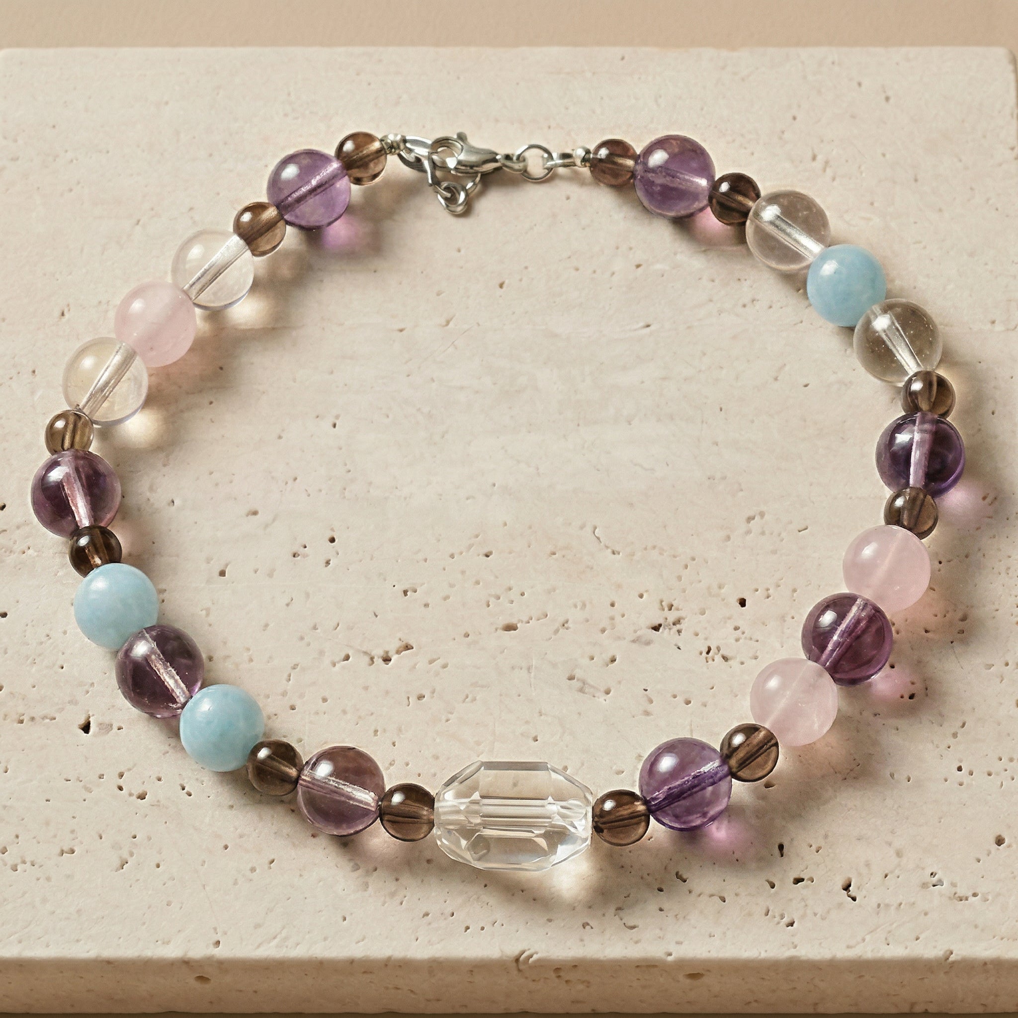 Galaxy Core | Handmade Natural Crystal Pet Necklace