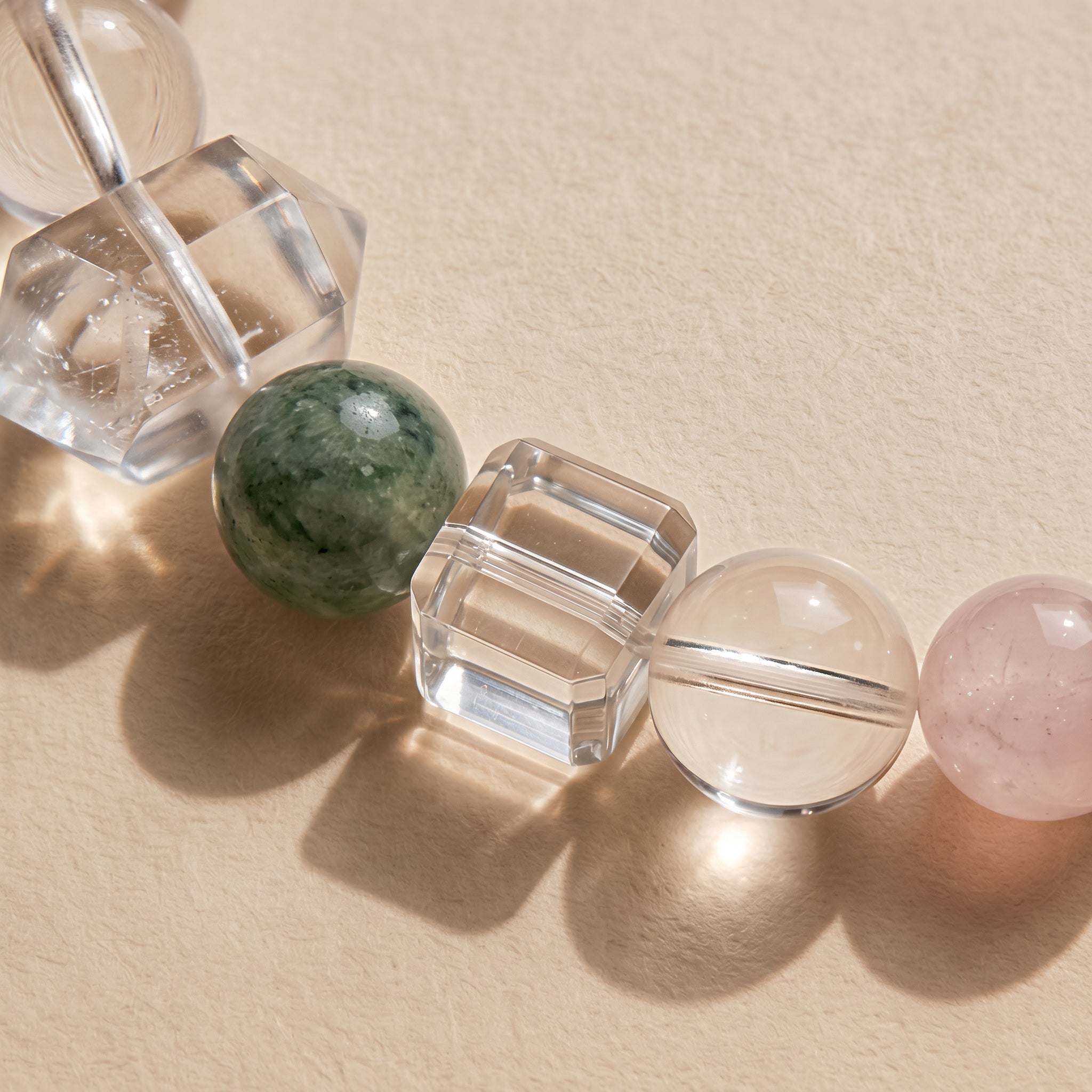 Crystal Heart Resonance | Handmade Natural Crystal Pet Necklace