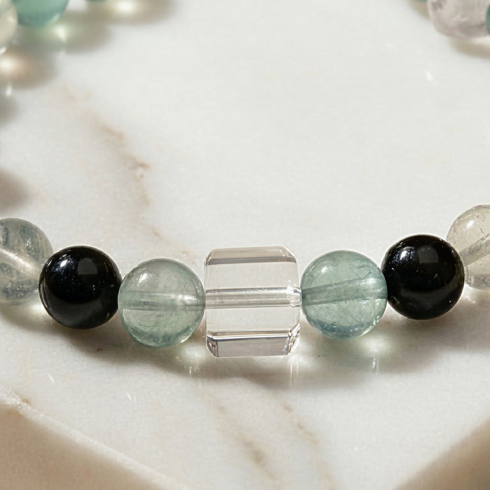 Azure Realm | Handmade Natural Crystal Pet Necklace