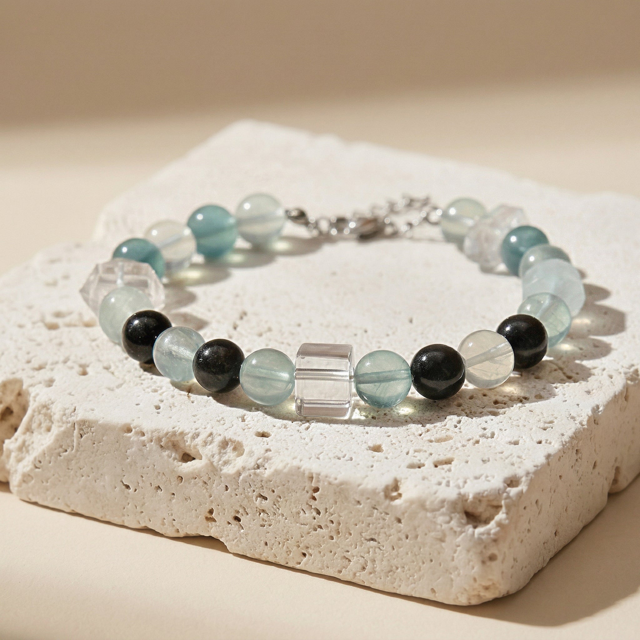 Azure Realm | Handmade Natural Crystal Pet Necklace