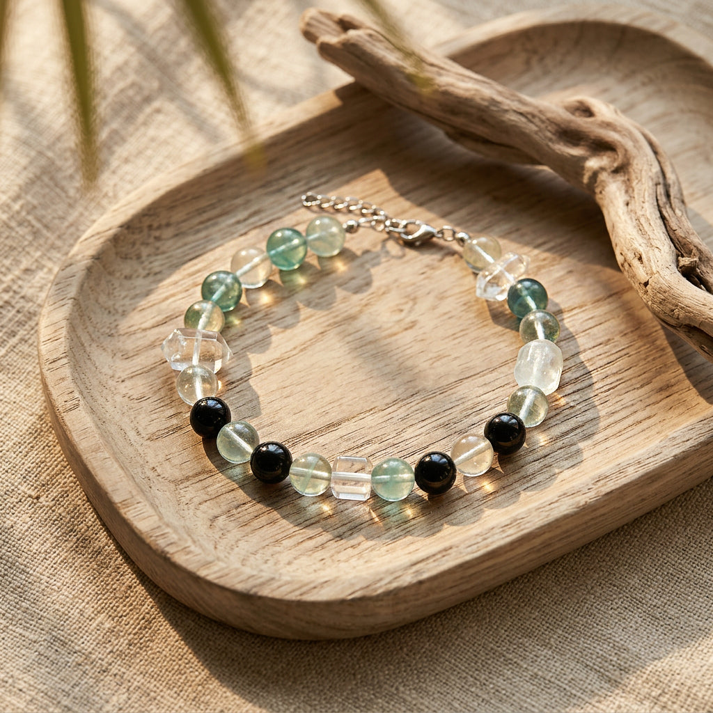 Azure Realm | Handmade Natural Crystal Pet Necklace