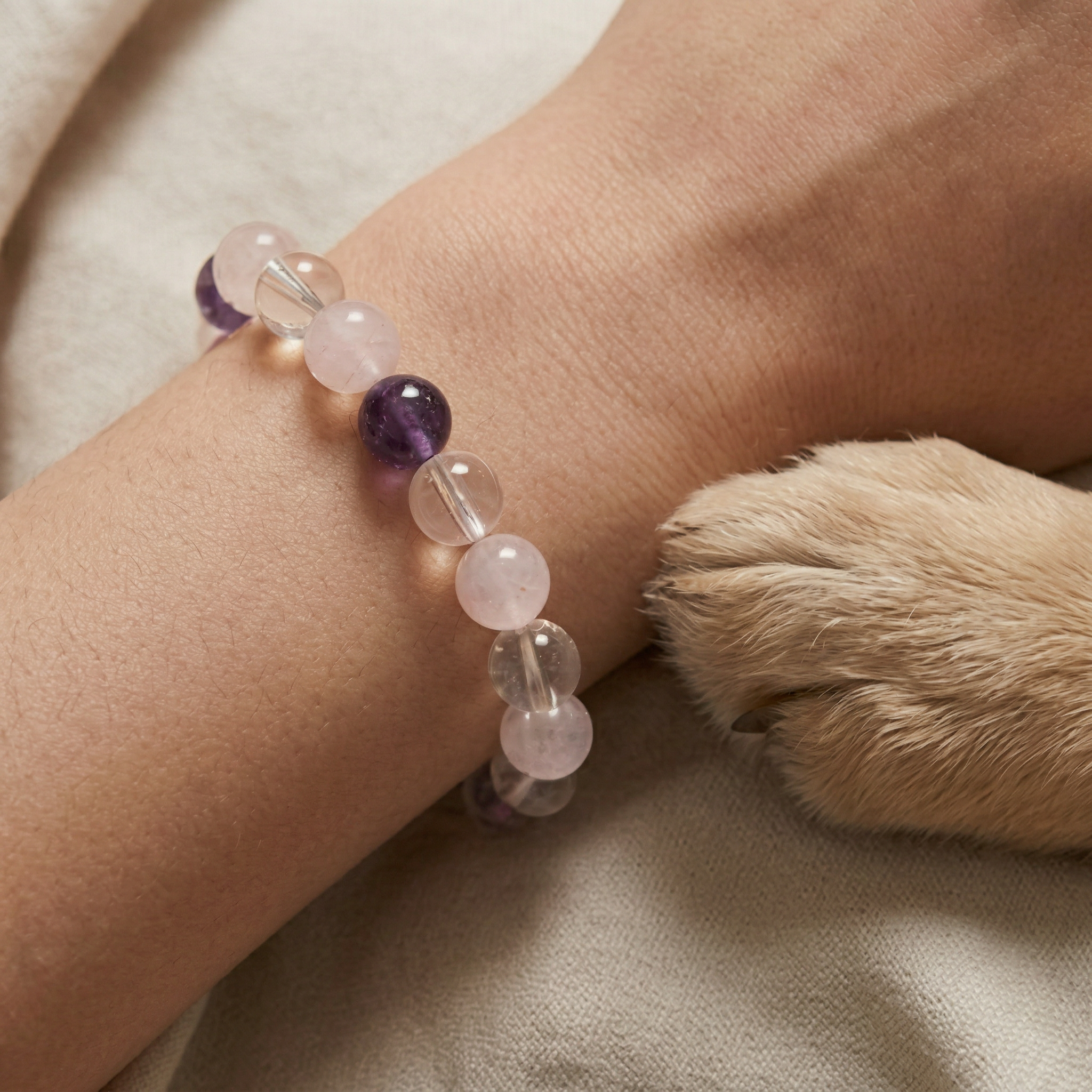 Pink Amethyst Star