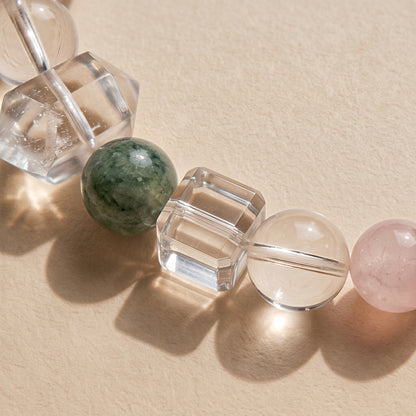 Crystal Heart Resonance | Handmade Natural Crystal Pet Necklace