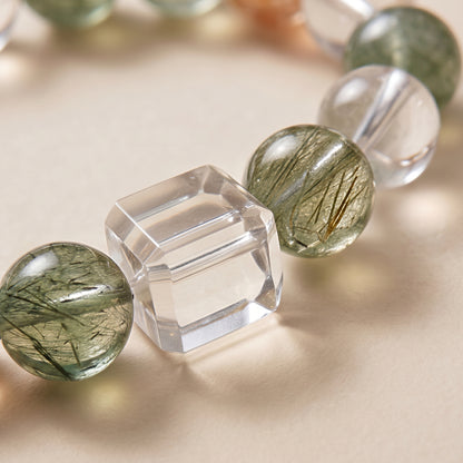 Forest Whisper Heart Link | Handmade Natural Crystal Pet Necklace