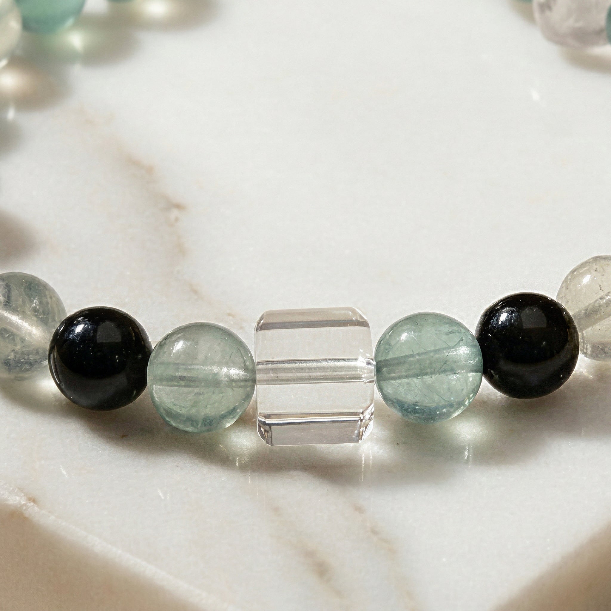 Azure Realm | Handmade Natural Crystal Pet Necklace