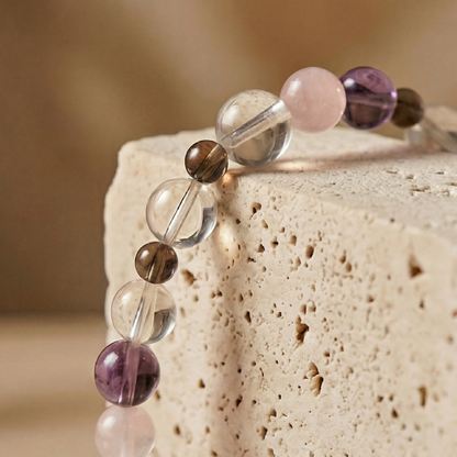 Galaxy Core | Handmade Natural Crystal Pet Necklace