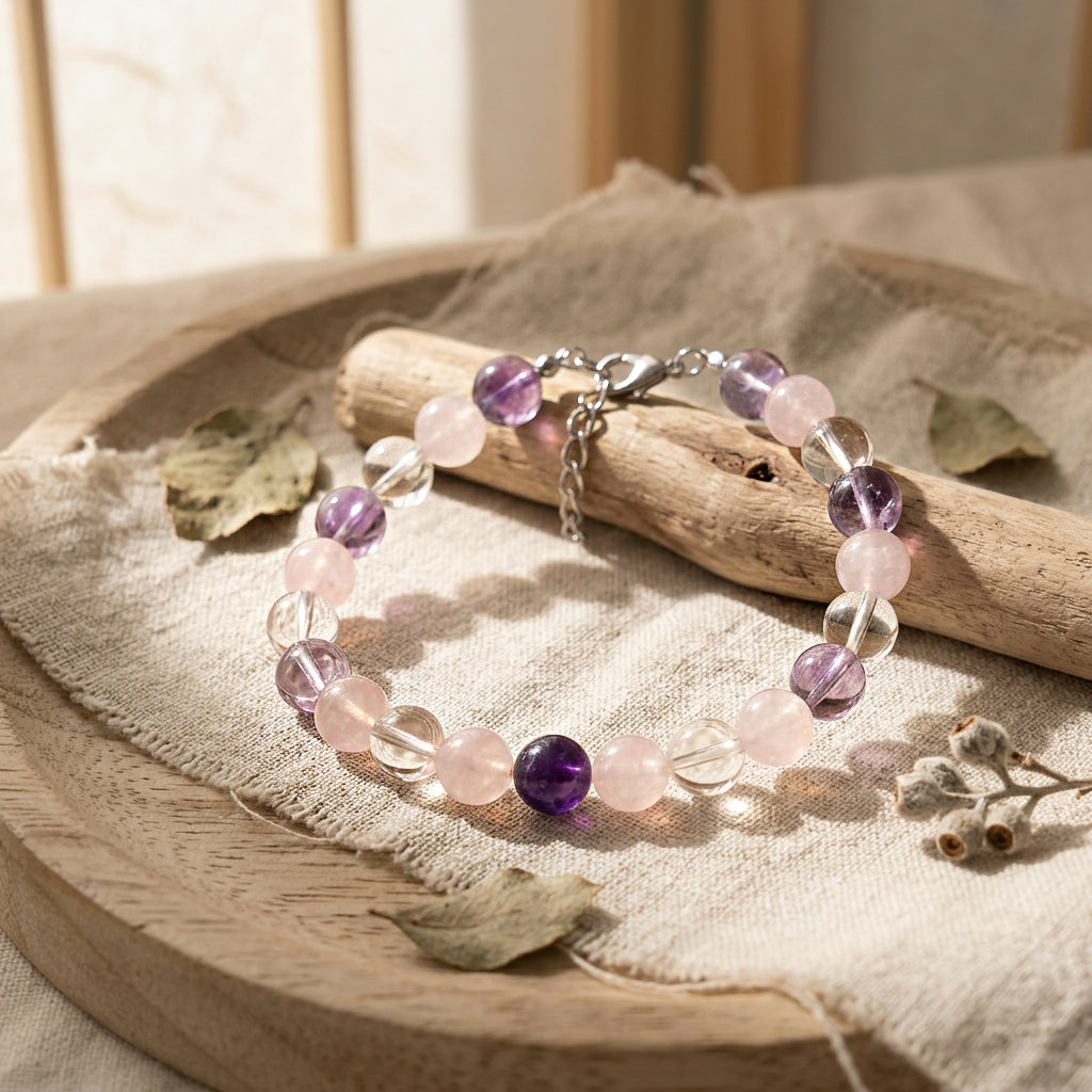Pink Amethyst Star