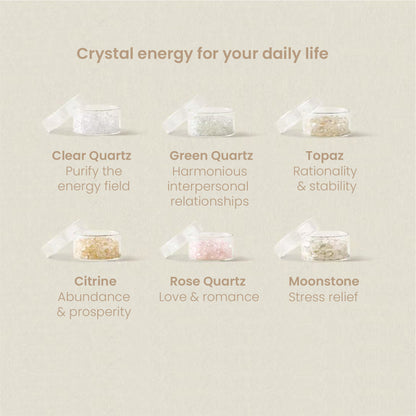 Natural Healing Crystal Chips for Home Harmony